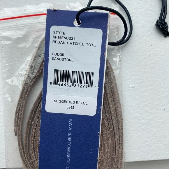 Rebecca Minkoff Regan Satchel Tote in Sandstone - Picture 5 of 5